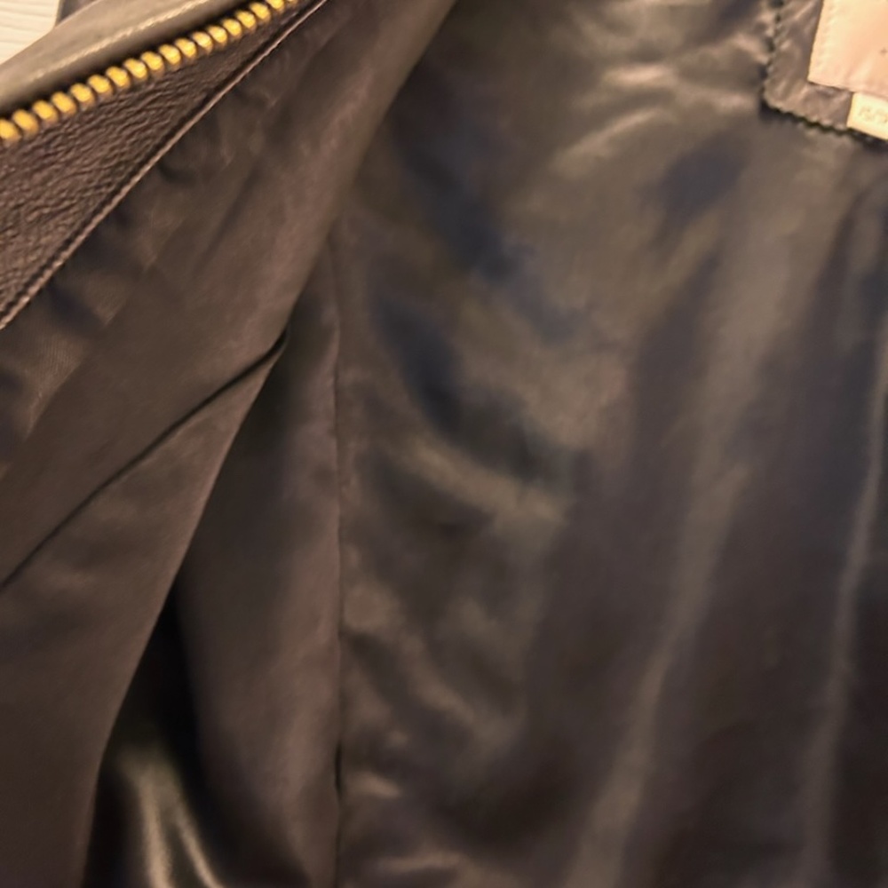 Marc by Marc Jacobs - Vintage (90s) Black Slim Fit Leather Jacket - size XS/TP - Picture 7 of 9